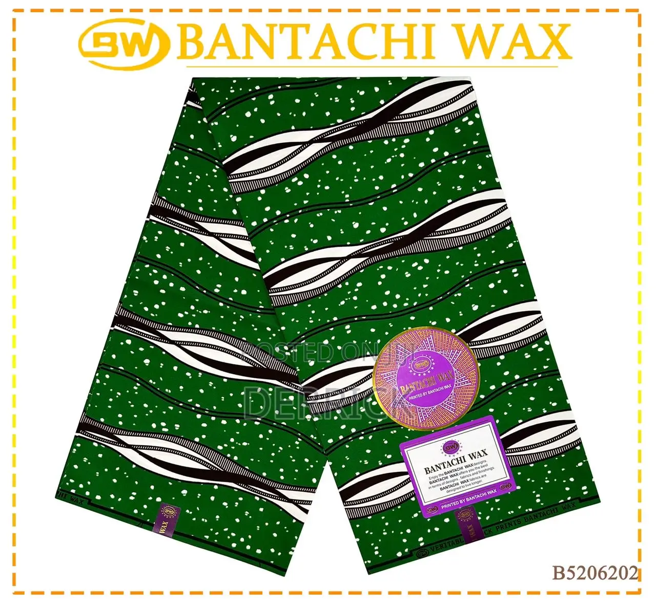 Bantachi Wax Small Premium 6 Yards New Designs Textile.