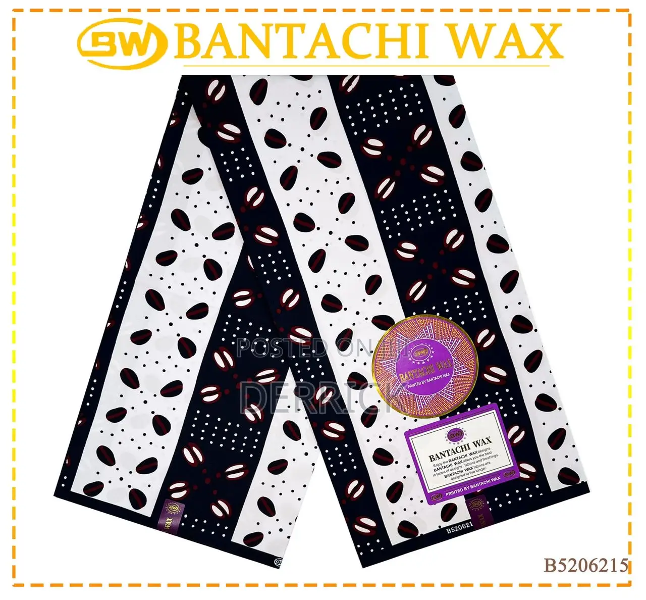Bantachi Wax Small Premium 6 Yards New Designs Textile.