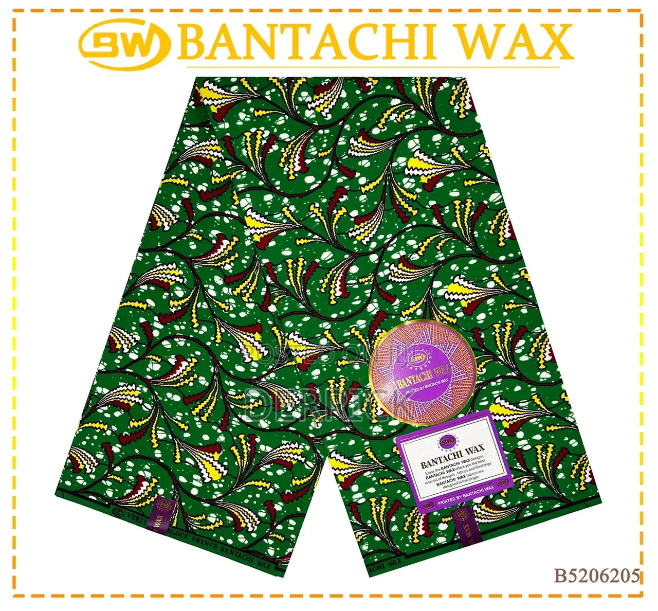 Bantachi Wax Small Premium 6 Yards New Designs Textile.
