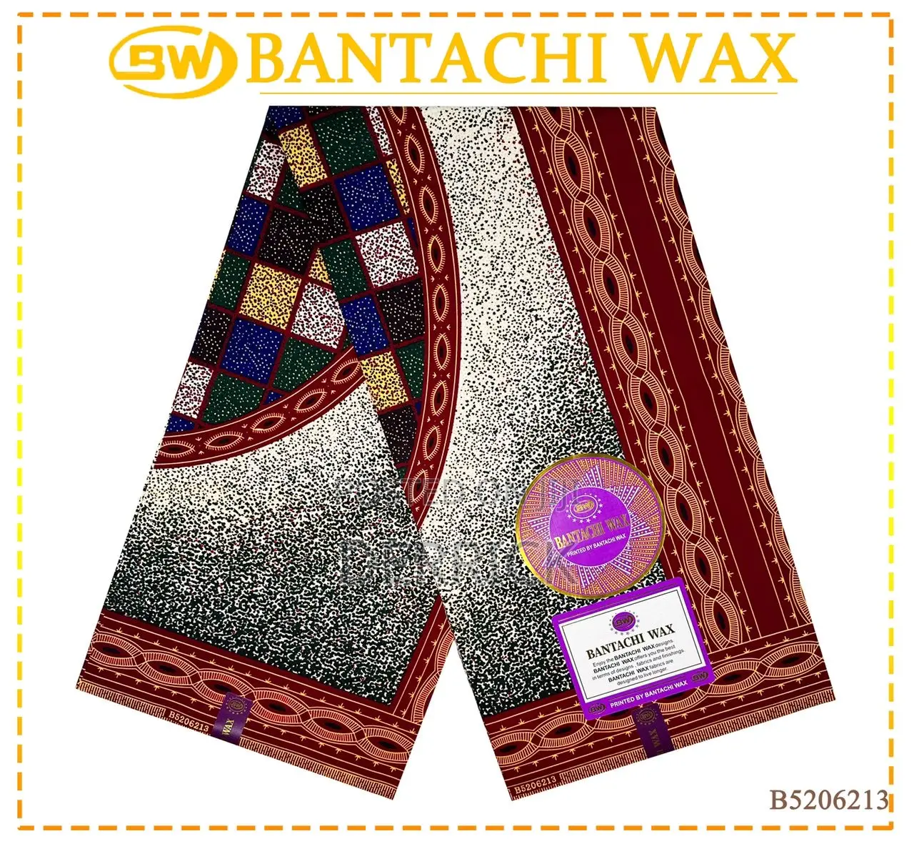 Bantachi Wax Small Premium 6 Yards New Designs Textile.