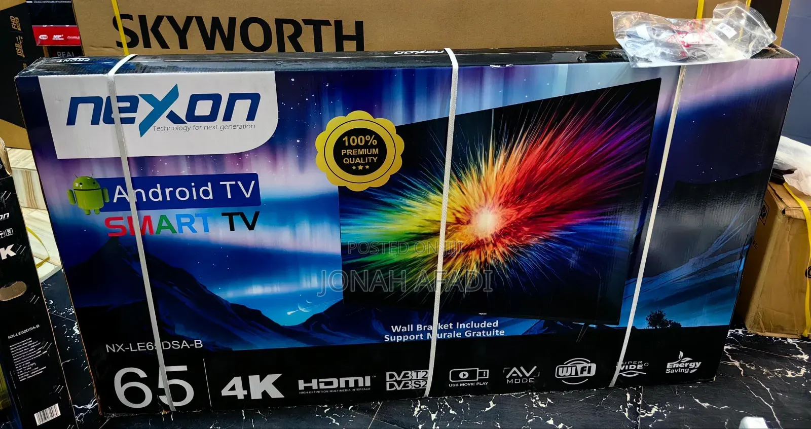 Nexon 65′′ Ultra Hd Android Smart Bezel-Less Tv