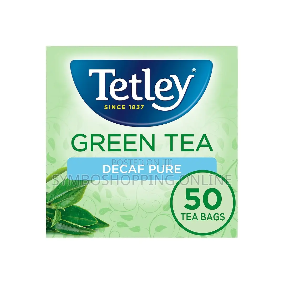 Tetley Pure Green Tea Decaf 50 Bags