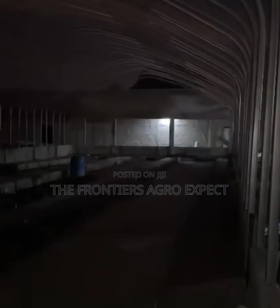 Poultry Coop With Battery Cages