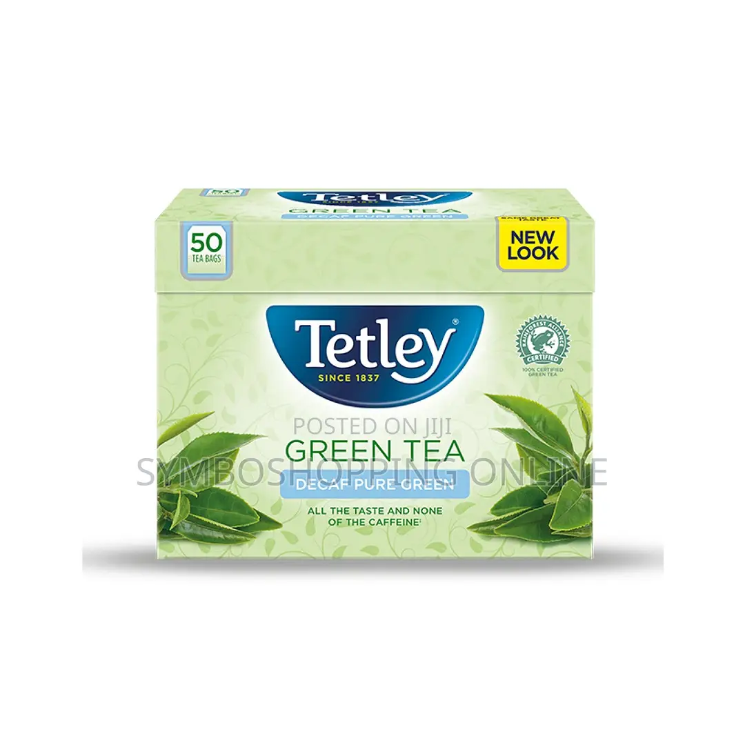 Tetley Pure Green Tea Decaf 50 Bags