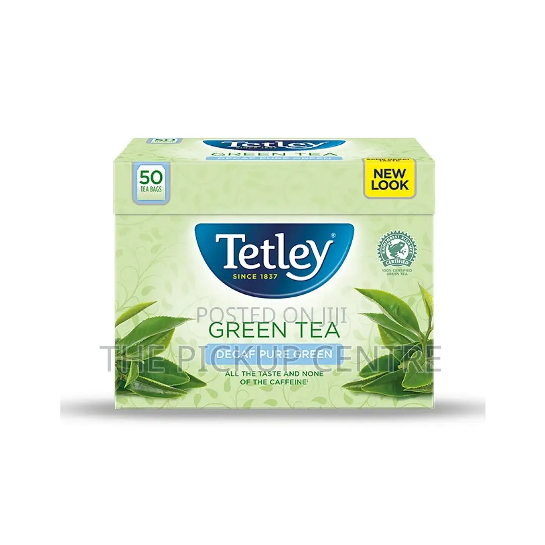 Tetley Pure Green Tea Decaf 50 Bags