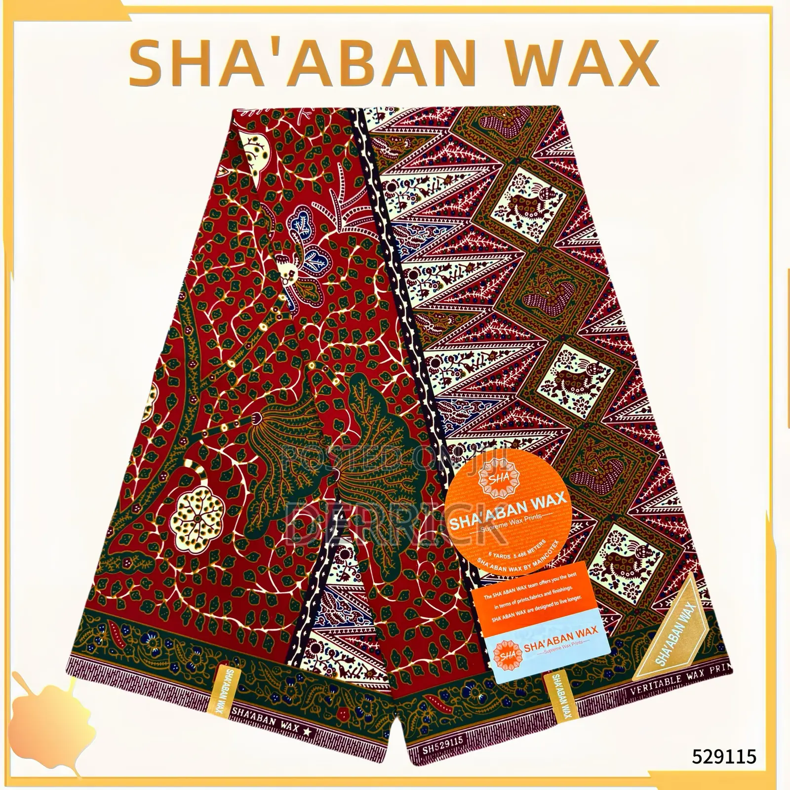 Sha’Aban Wax New Trend Designs Textile