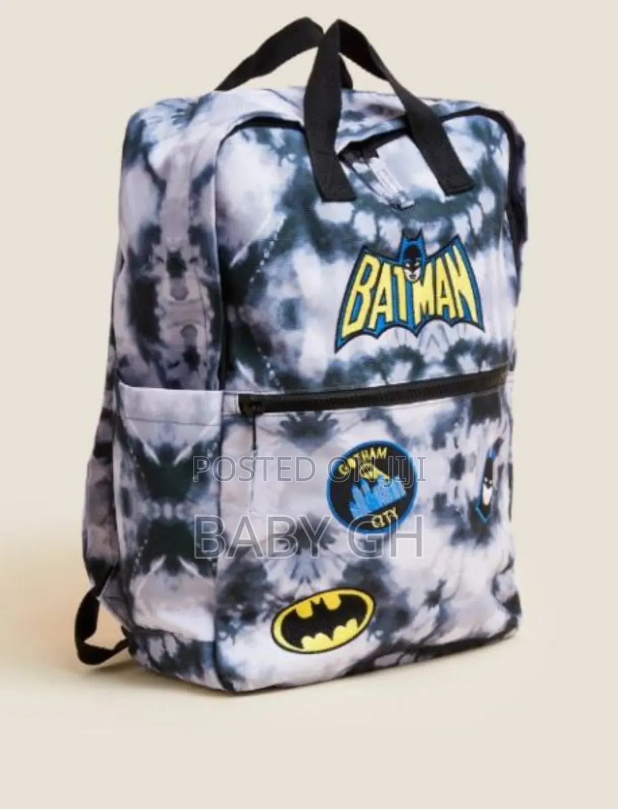 Batman Themed Backpack for Boys