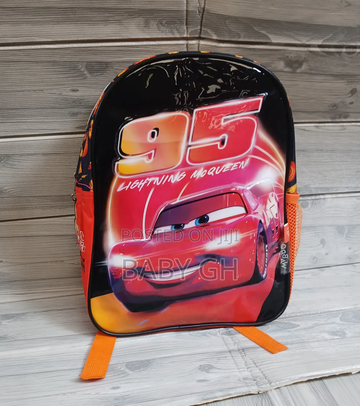 Lightning McQueen Backpack for Kids