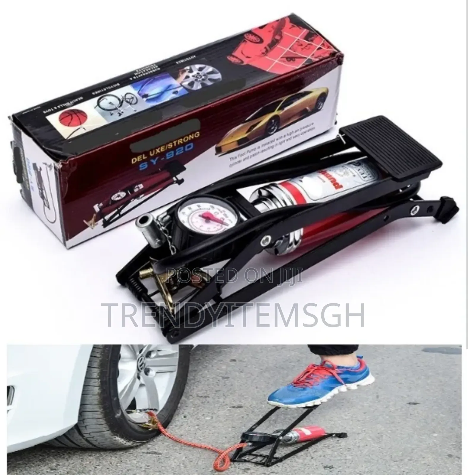 Portable Multipurpose High Pressure Foot Pump