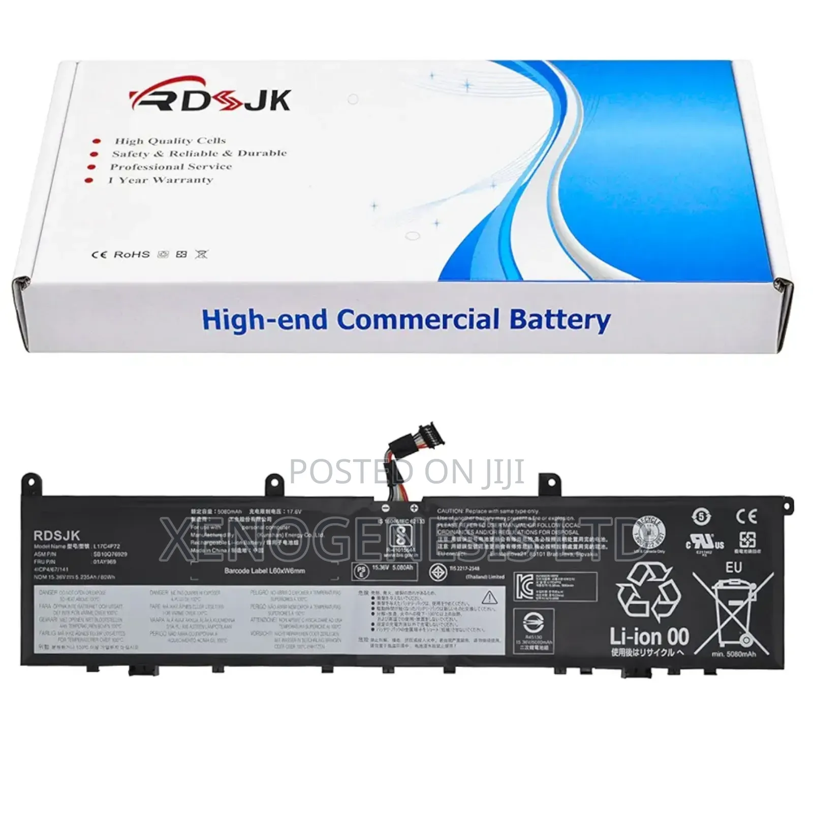 L17c4p72 for Lenovo Thinkpad P1 X1 Extreme X1e