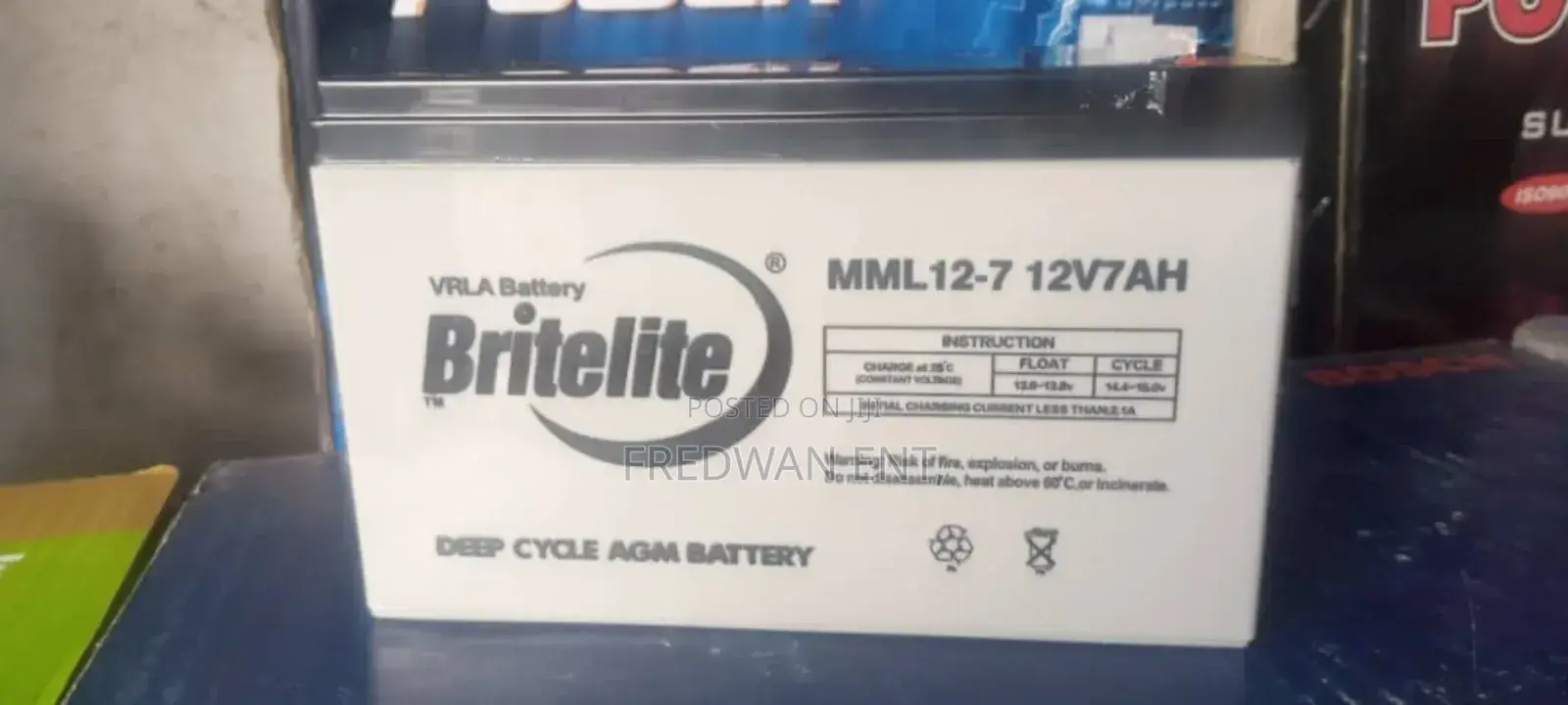 Original 12-7 Battery