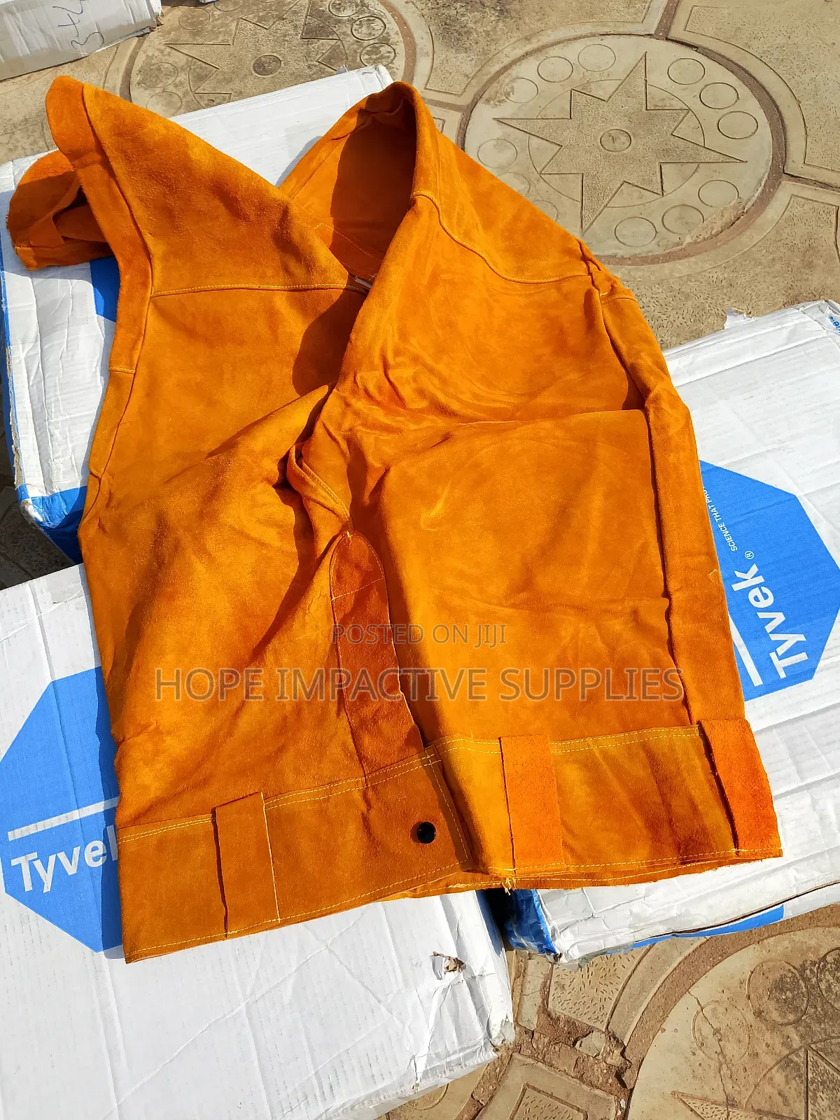 Leather Welding Jacket<>Top & Down.(Quality Leather)