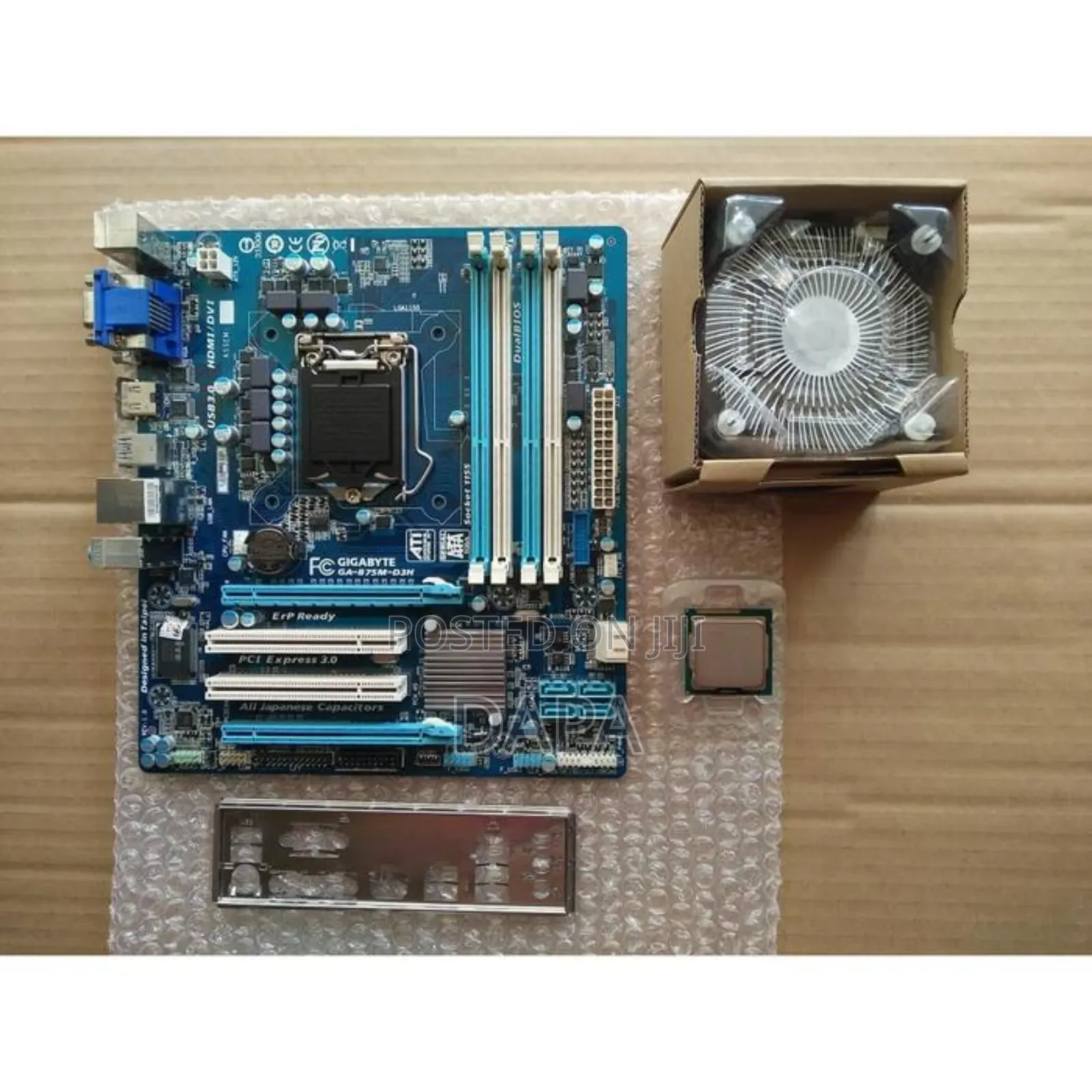 3rd Gen. Gigabyte-B75m-D3h Motherboard + I7-3770 
