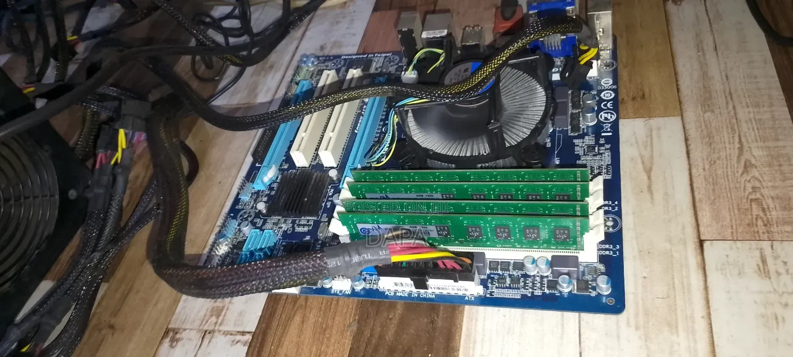 3rd Gen. Gigabyte-B75m-D3h Motherboard + I7-3770 