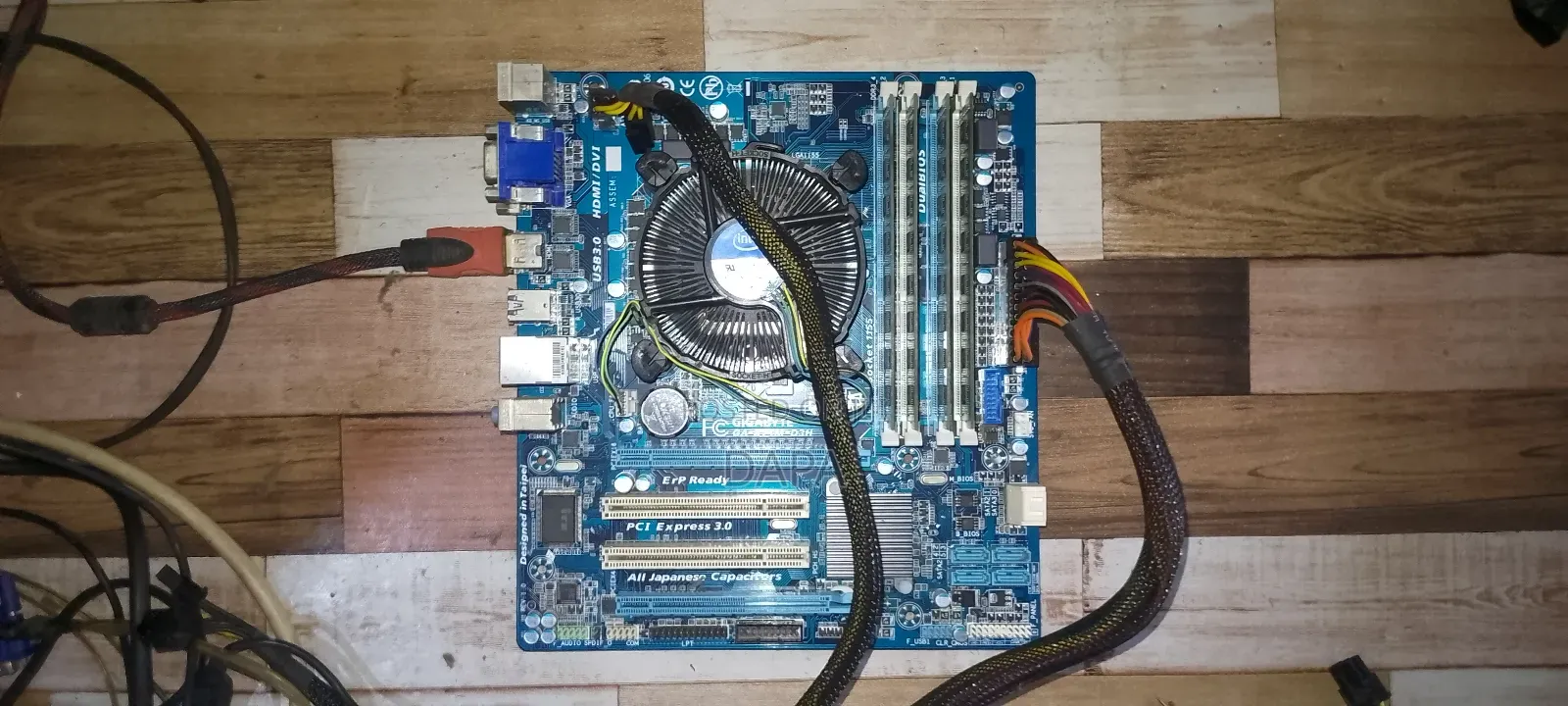 3rd Gen. Gigabyte-B75m-D3h Motherboard + I7-3770 