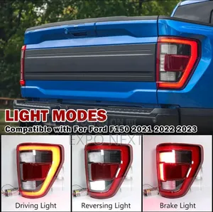Pair Led Tail Light For Ford F150  2021-2023