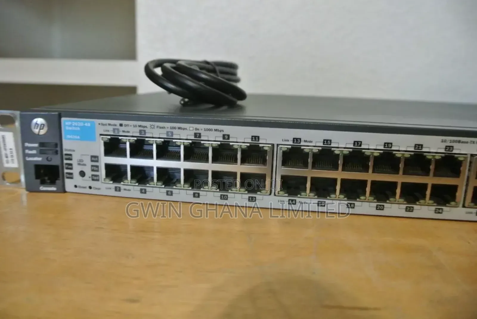 Hp 2620-48 J9626a 48 Port Managed L4 Fast Ethernet Switch 2x SFP