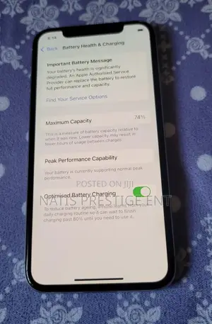Apple iPhone X 256 GB Silver