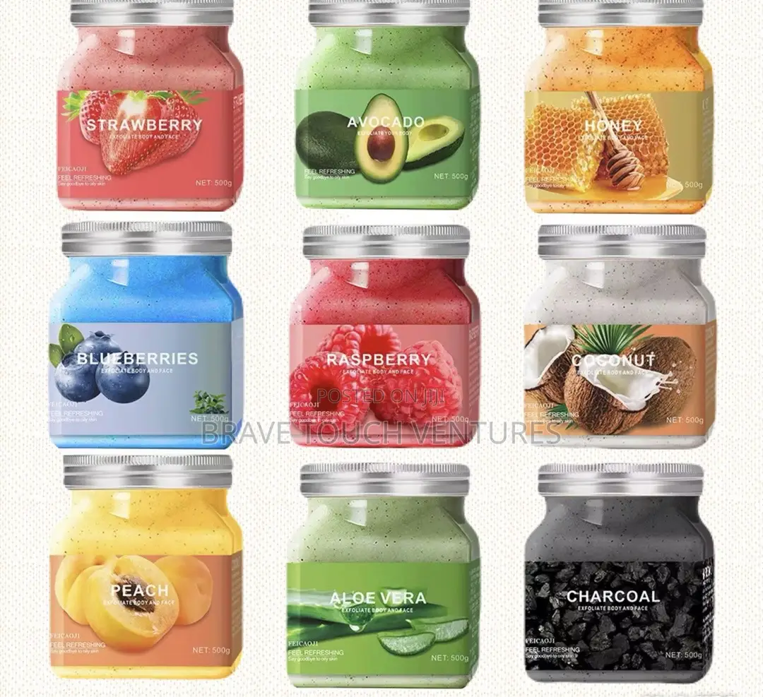 Exfoliating Face Body Scrubs For Smooth/Glowing Skin