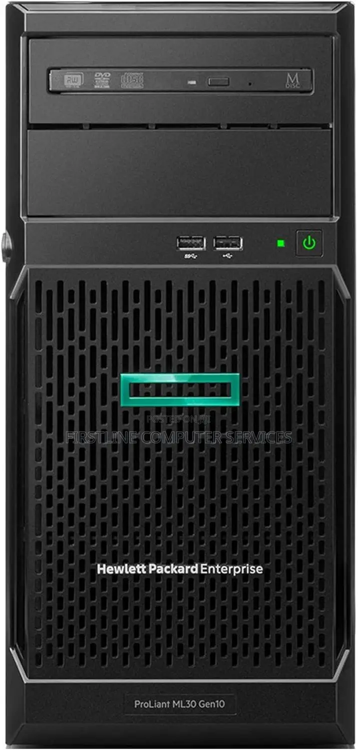 New Server HP ProLiant ML30 G10 E-2224 16GB Intel Xeon HDD 1T