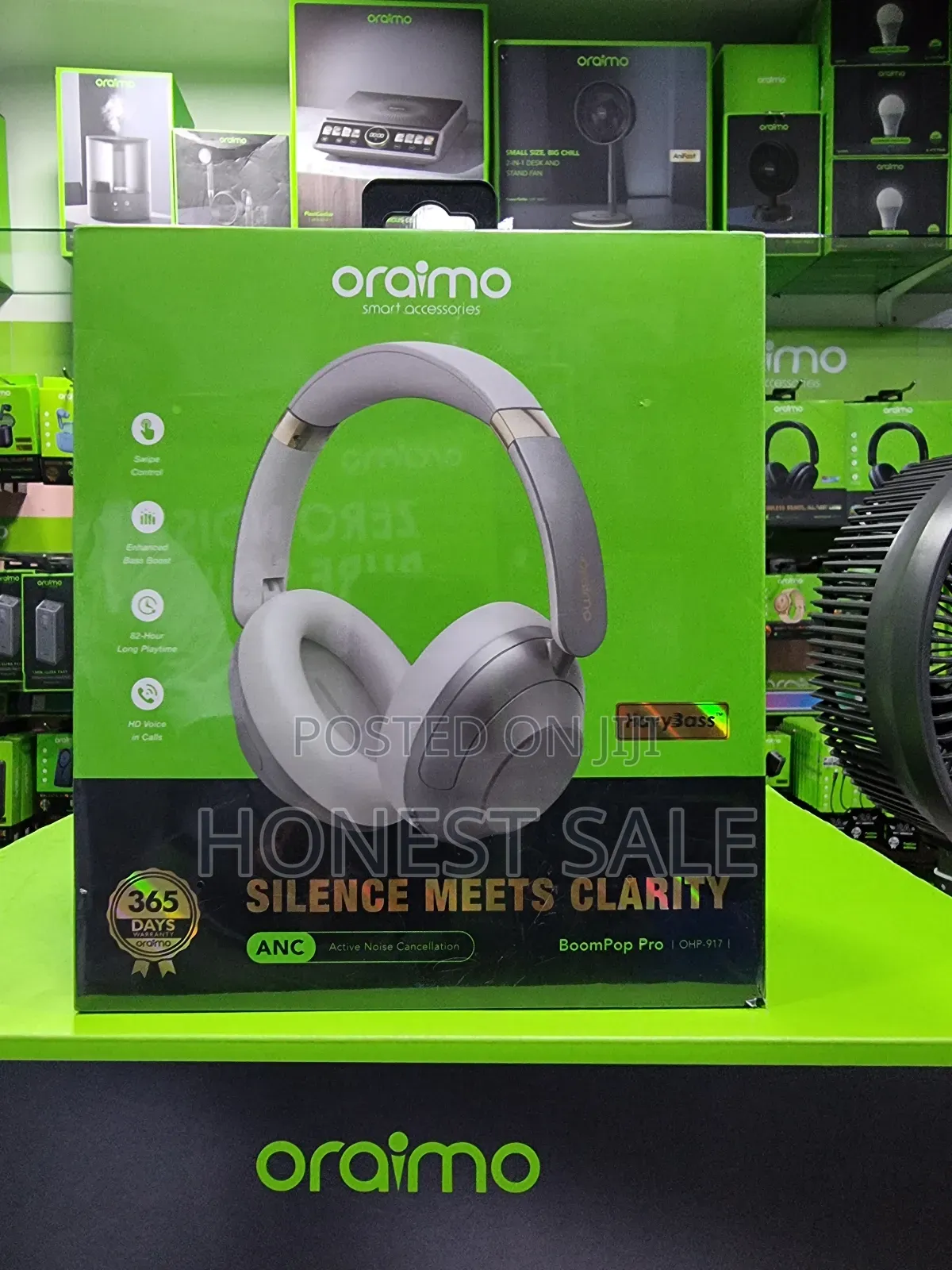 Oraimo Boompop Pro Hybrid Noise Cancellation Headset