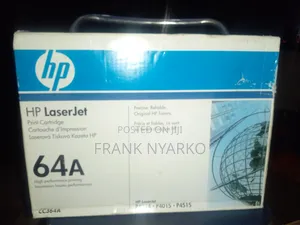 Hp Genuine Toner 64a for Hp Laserjet P4014 ,4015, 4515