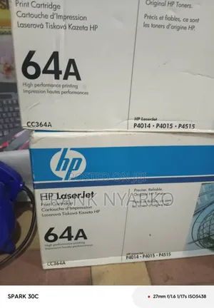 Hp Genuine Toner 64a for Hp Laserjet P4014 ,4015, 4515