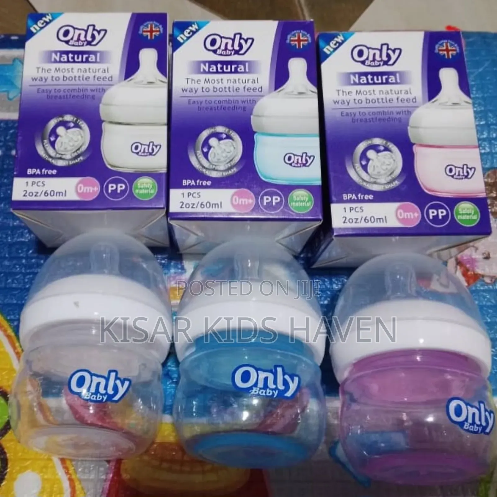 Only Natural Feeding Bottle 60ml