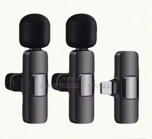 Double Wireless Microphone/Lavalier for Recording (Android/Type C)