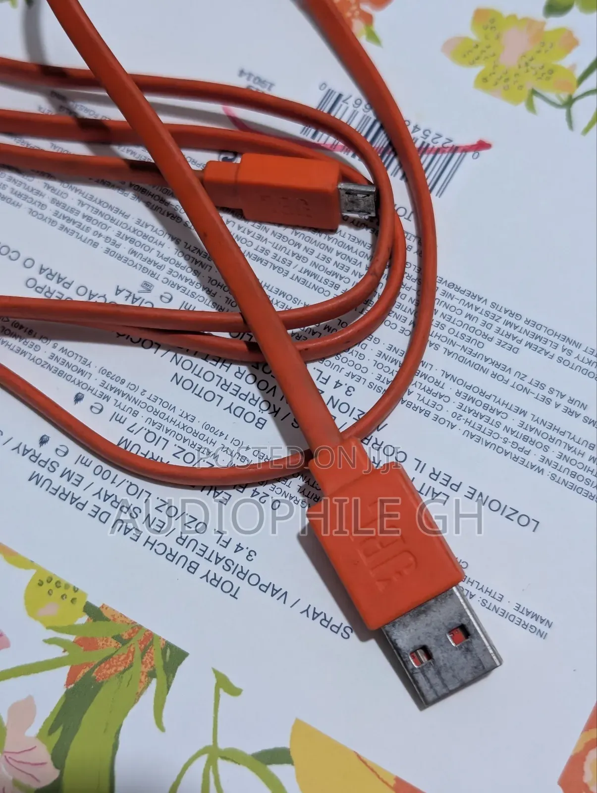 JBL Usb a to Micro Usb Adapter