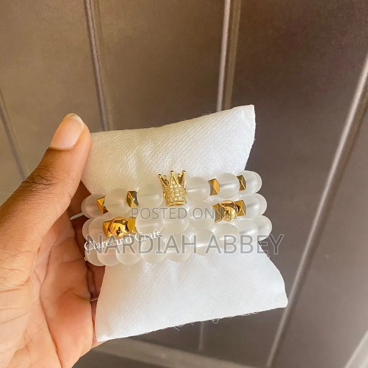 Tiger Eye and Customized Names Bracelets
