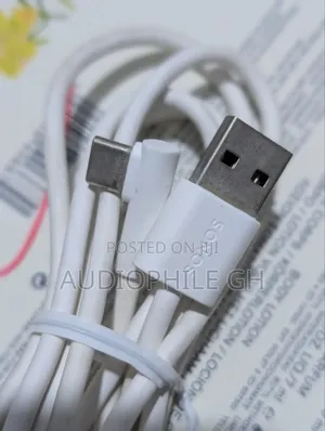 Sonos Lunar White Roam Usb a-C Charging Cable