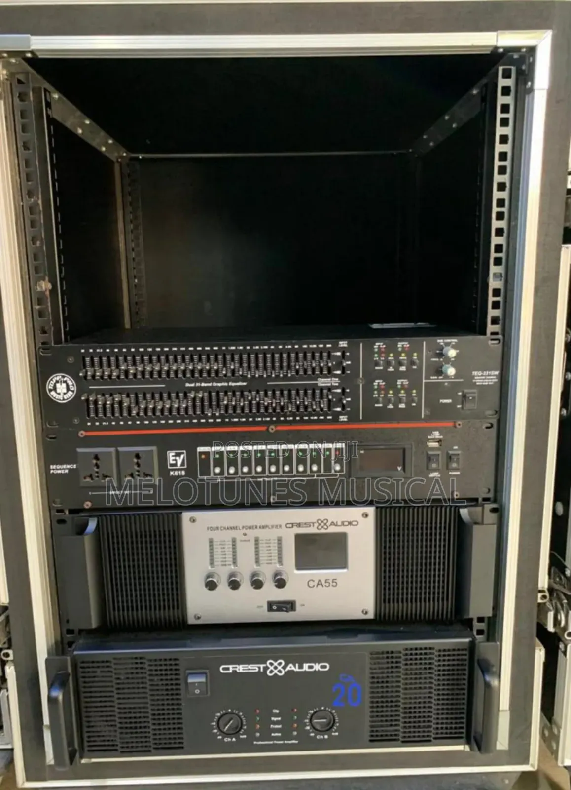 Full Set Amplifier Rack