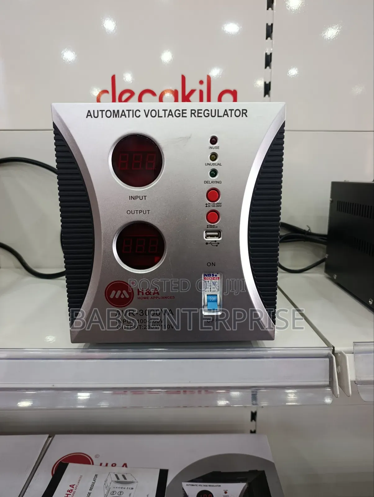 H&A Avr Automatic Voltage Stabilizer 3000va in Accra Metropolitan ...