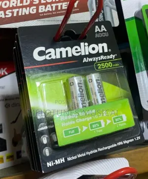 Camelion Alwaysready 2500mah Aa Ni-Mh Rechargeable Batteries.