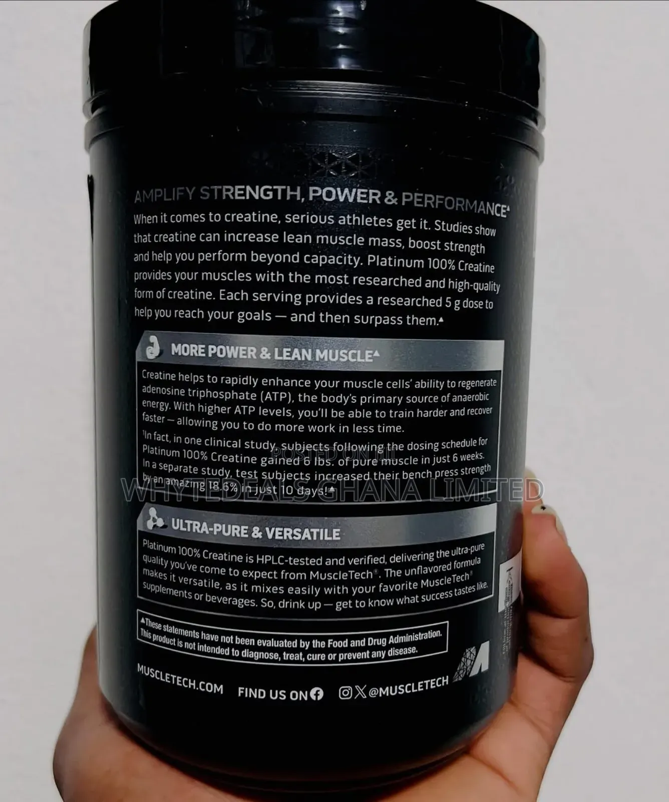 The Best Creatine for 2025! Platinum Creatine Powder|Build Big Muscles