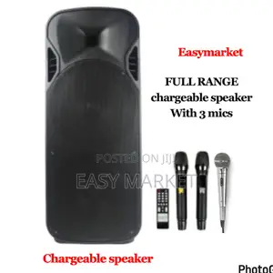 Full Range Chargeable Speaker