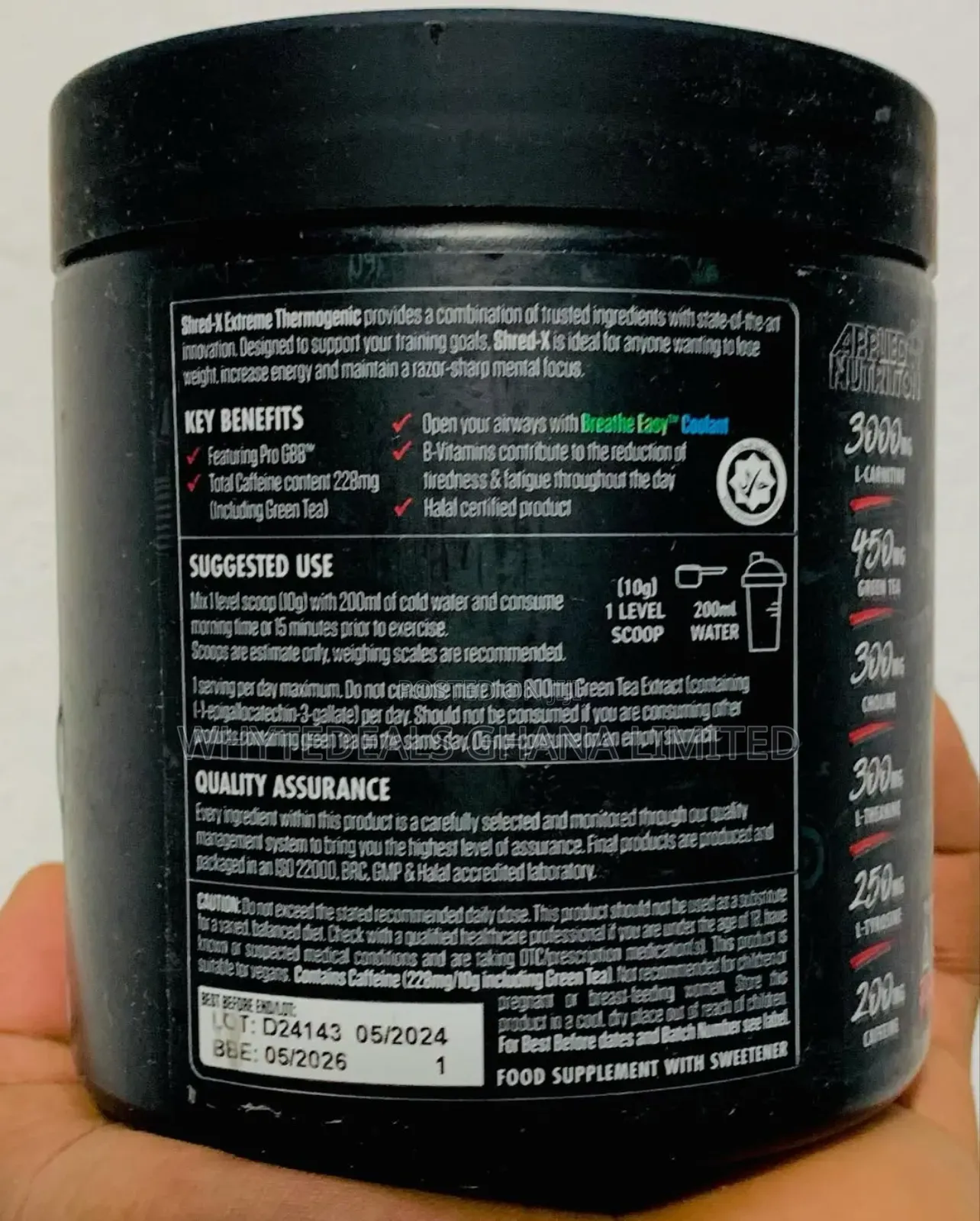 Shred-X Ultimate Fat Burner