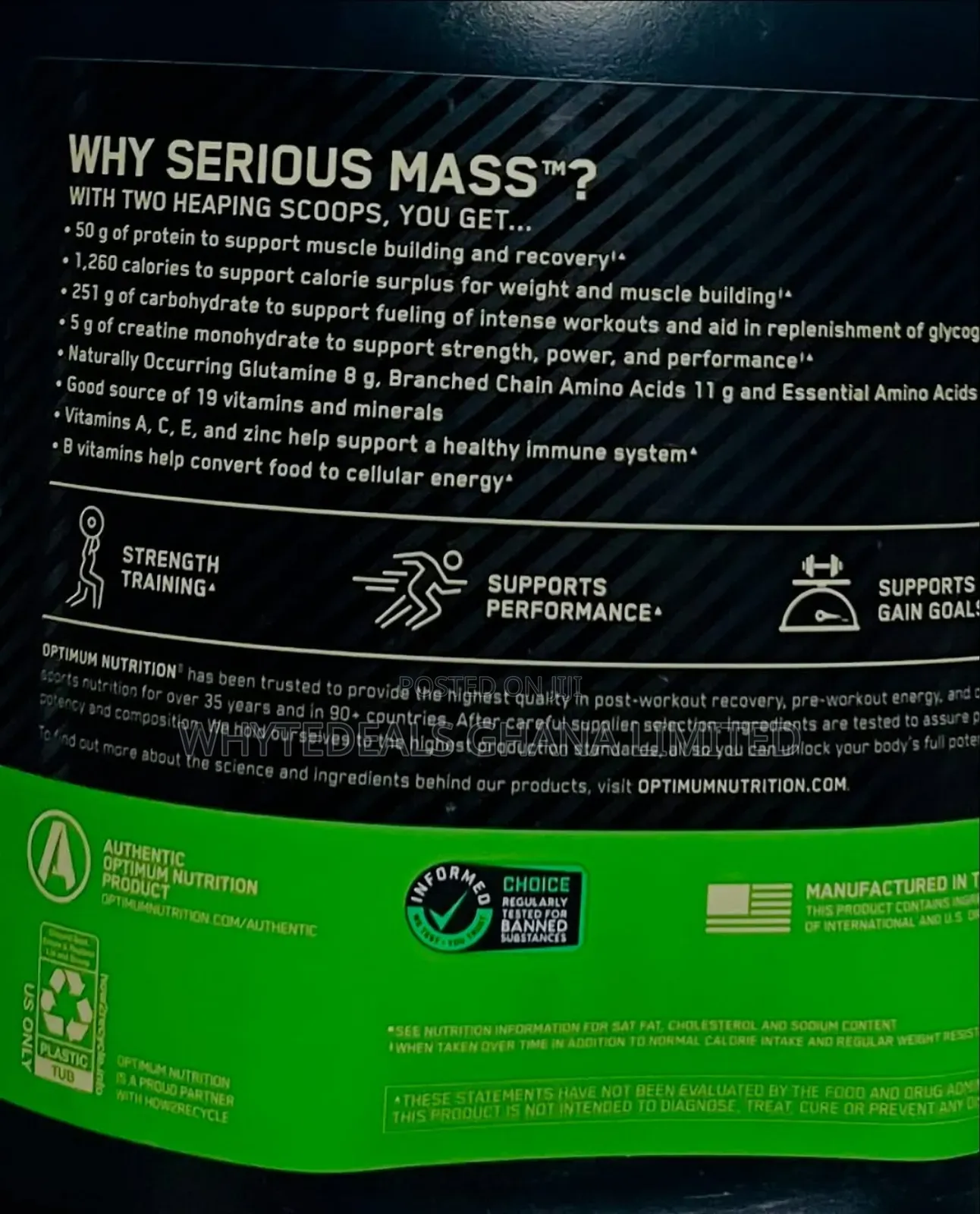 Gain Weight Faster With Serious Mass| World #1 Weight Gainer From Usa