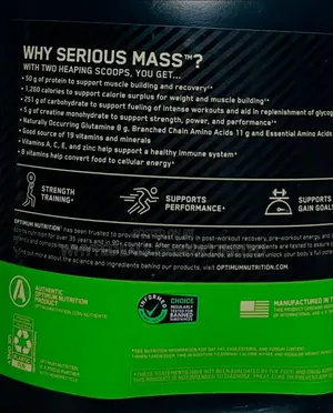 Gain Weight Faster With Serious Mass| World #1 Weight Gainer From Usa