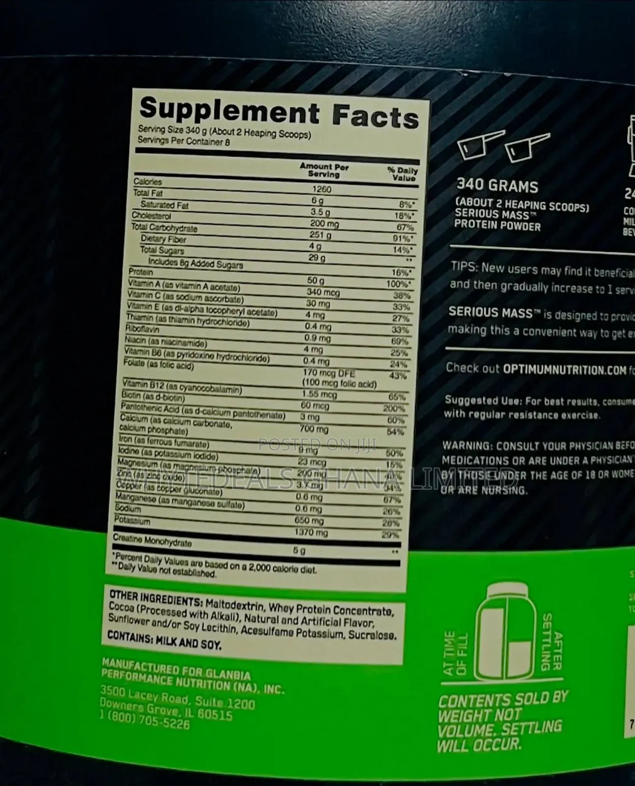 Gain Weight Faster With Serious Mass| World #1 Weight Gainer From Usa