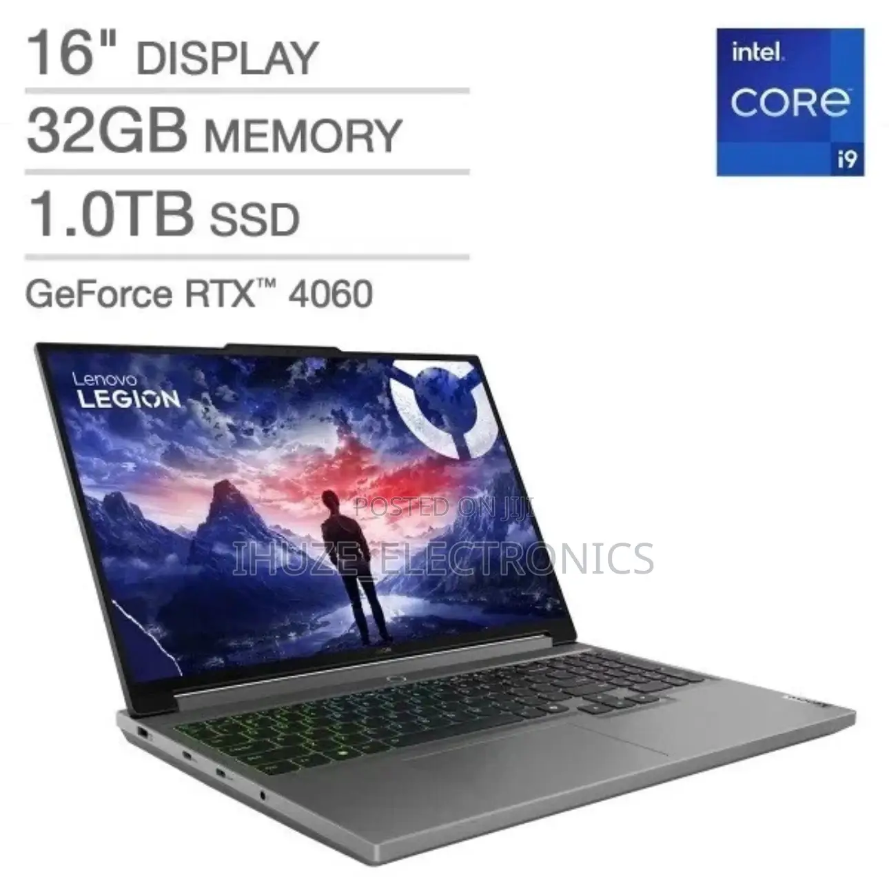 New Laptop Lenovo Legion 5 32GB Intel Core i9 SSD 1T