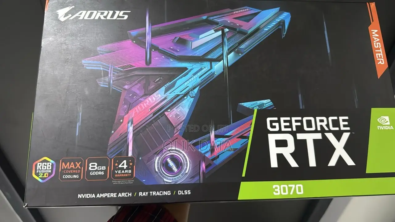 Gigabyte Aorus Geforce Rtx 3070 Master 8gb Nvidia Graphics Card
