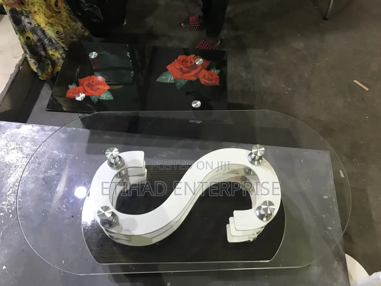 Tempered Glass Center Table