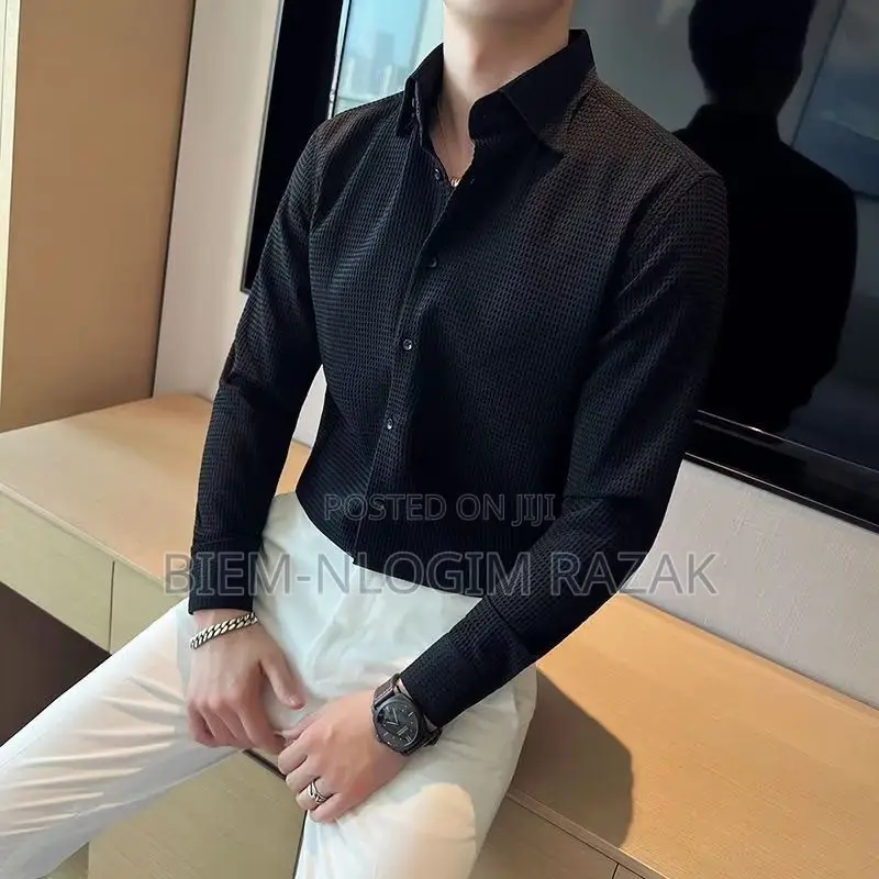 High Quality Executive Long Sleeve Plain Shirts Available in Stock