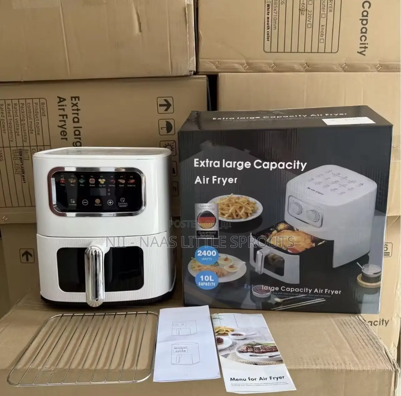 10l Air Fryer Large Capacity
