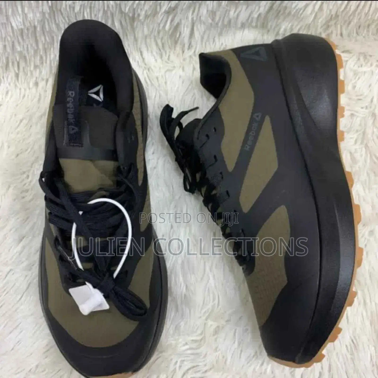 Reebok Runner Trainers Black Army
