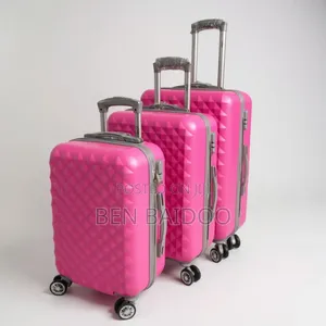 Plastic Travelling Bags 3in1 (4 Rotating Wheels)