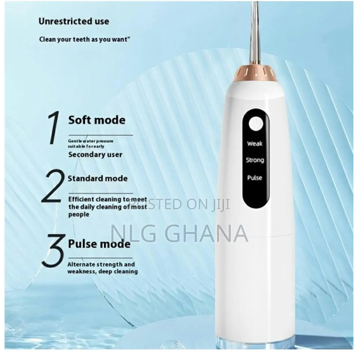 400ml Rechargeable Water Dental Flosser, Waterproof Travel Tvx26078