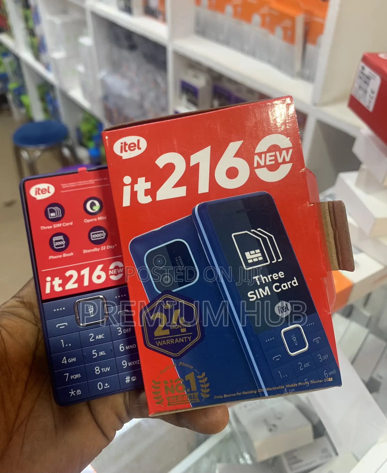 New Itel it2160 Black